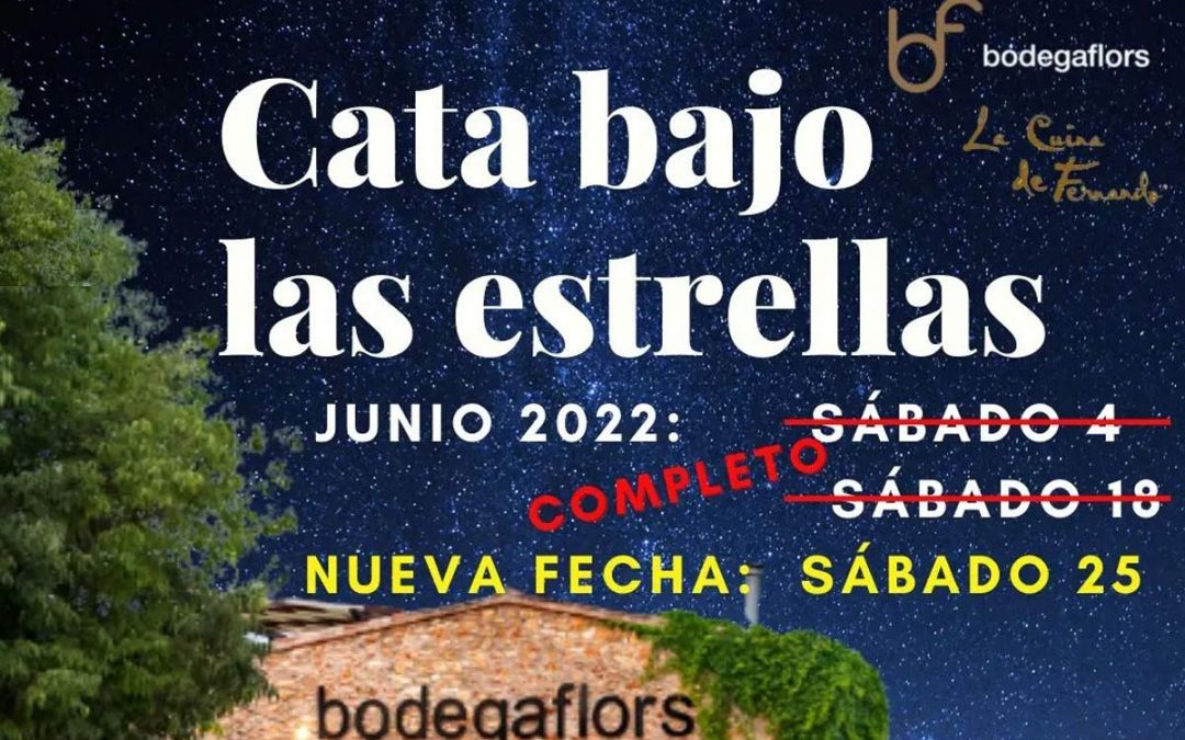 Vuelven las catass bajo las estrellas en Bodega Flors 2022